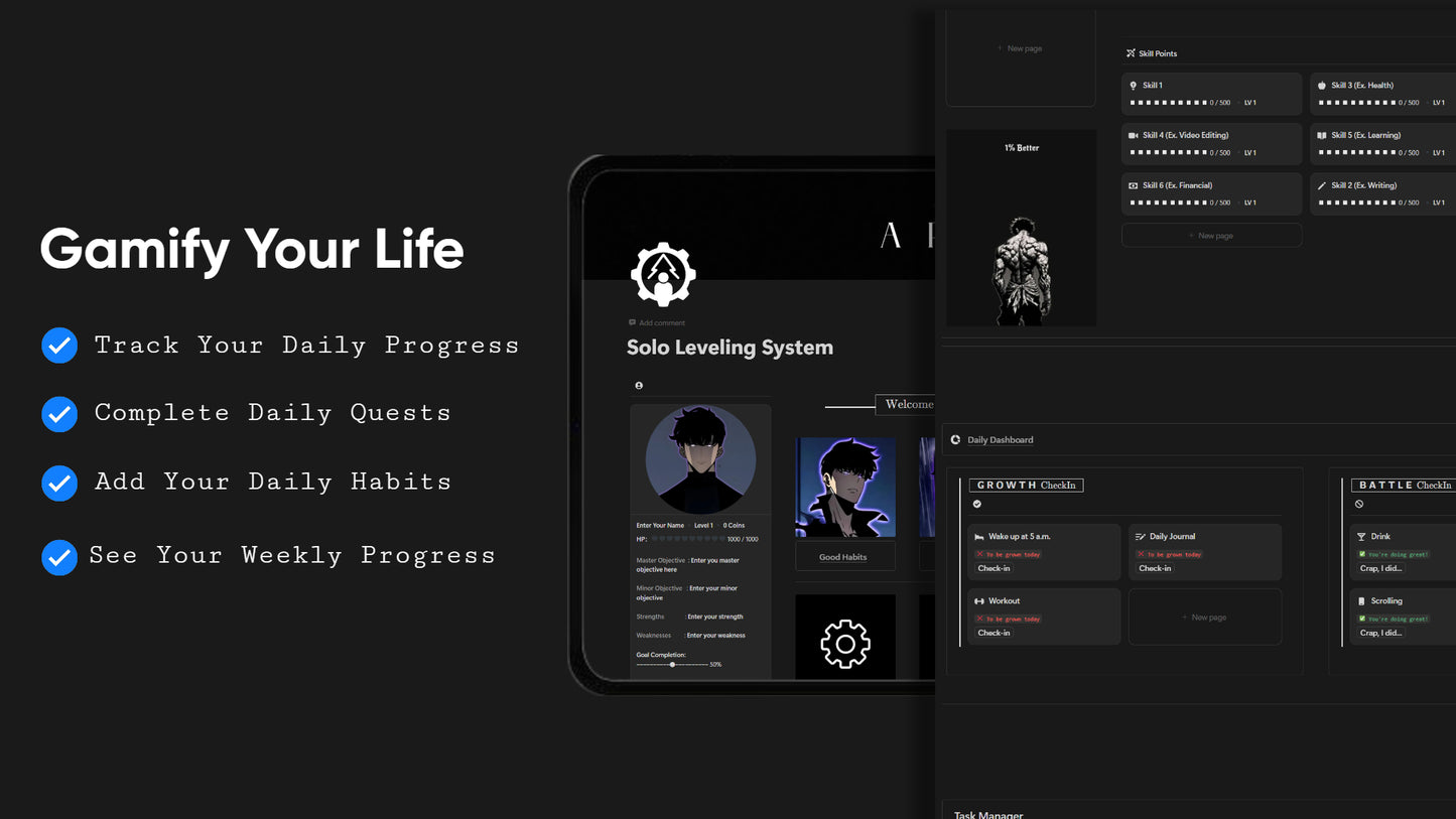 Solo Leveling System